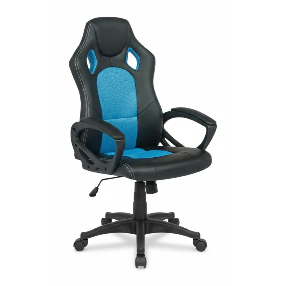 ai-product-image-159177-1768394904 FAUTEUIL DE BUREAU RACING - BLEU ET NOIR – Image 1