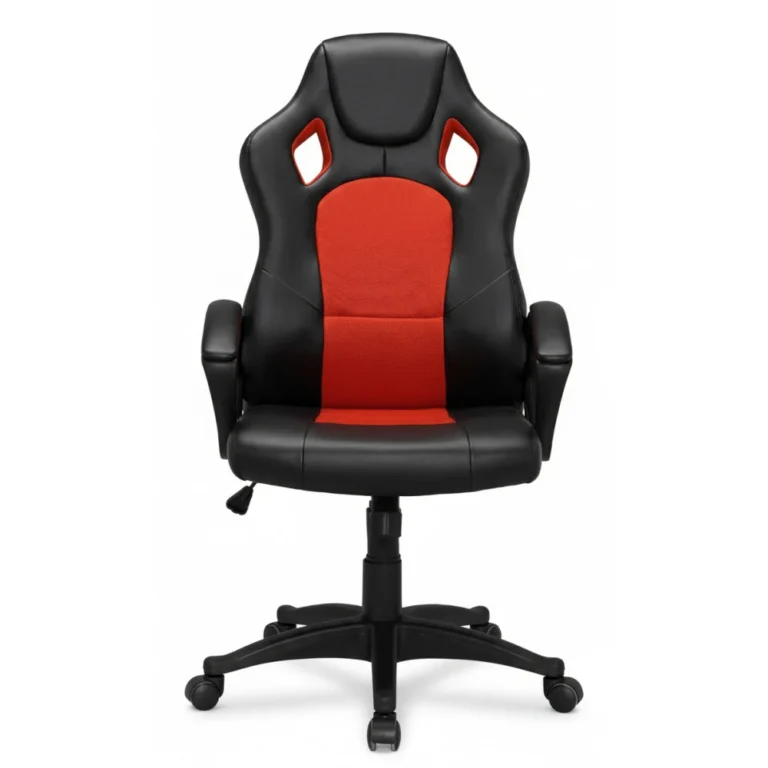 FAUTEUIL DE BUREAU RACING - NOIR ET ROUGE