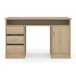 BUREAU 1 PORTE + 3 TIROIRS - JACKSON