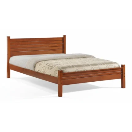 LIT 90 X 190 CM  AVEC SOMMIER - BOIS