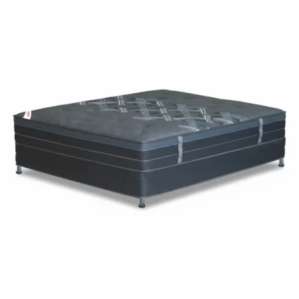 MATELAS + SOMMIER + PIEDS - 200 X 200 CM