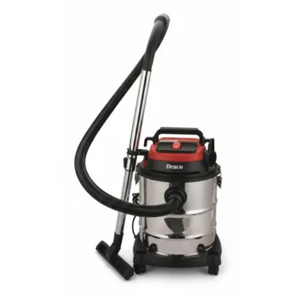 ASPIRATEUR TRAÎNEAU EAU POUSSIÈRE SOUFFLEUR 25 L - DRACO