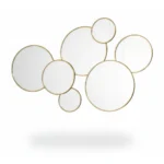 MIROIR RONDE - OR