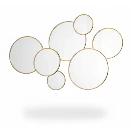 MIROIR RONDE - OR