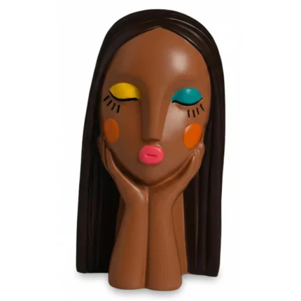 FEMME PENSIVE - COLORÉE