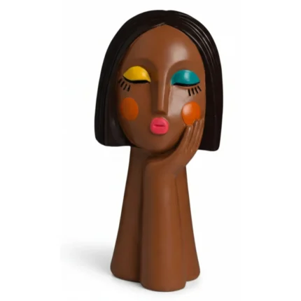 FEMME PENSIVE - COLORÉE