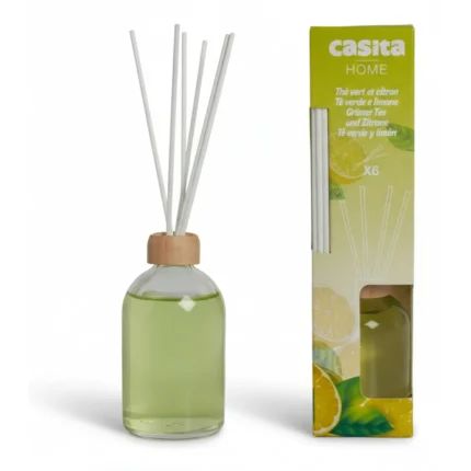 DIFFUSEUR 6 TIGES 100 ML - THÉ VERT / CITRON