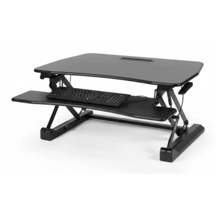 BUREAU ASSIS / DEBOUT - NOIR