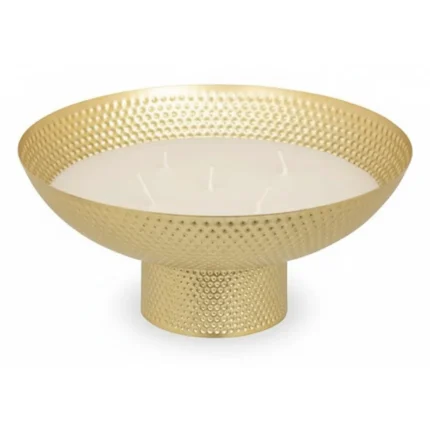 BOUGIE EN BOL MARTELE - OR