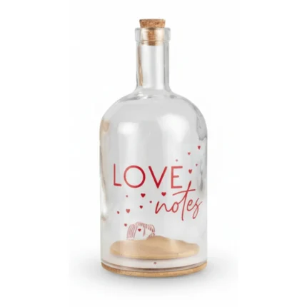 BOUTEILLE LOVE + CŒUR