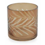 PHOTOPHORE AMBRE - 10 CM
