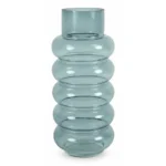 VASE NIKKY 35 CM - BLEU