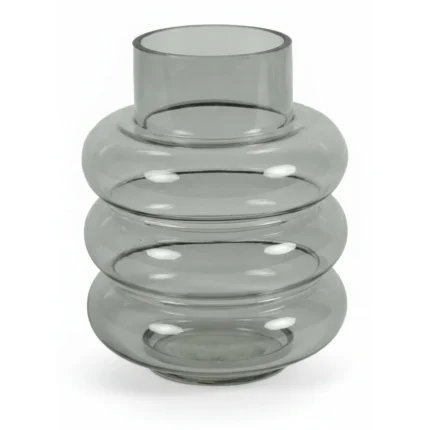 VASE NIKKY 22 CM - GRIS