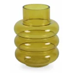 VASE NIKKY 22 CM - JAUNE