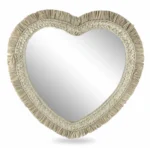 MIROIR CŒUR - BOIS