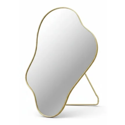 MIROIR ORGANIQUE À POSÉ - OR