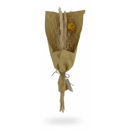 BOUQUET FLEURS SÉCHÉES - BEIGE
