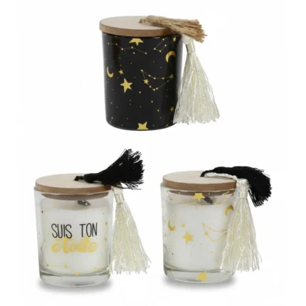 LOT DE 3 BOUGIES - STELLA