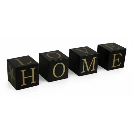 MOT DECO LOVE & HOME - NOIR