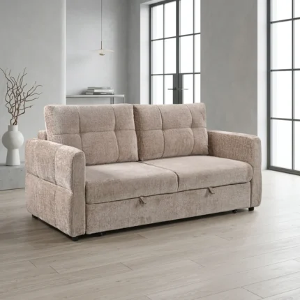 CANAPÉ LIT 3 PLACES - BEIGE