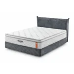 LIT 140 X 190 CM + MATELAS – COMPRESSÉ ( PACK COMPLET COMPRESSÉ )