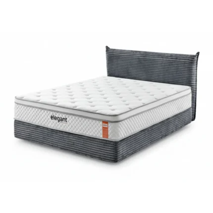 LIT 140 X 190 CM + MATELAS – COMPRESSÉ ( PACK COMPLET COMPRESSÉ )