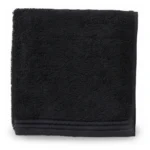SERVIETTE 50 X 90 CM - 100% COTON - NOIR
