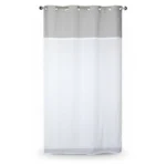 RIDEAU 140 X 240 CM - 90% POLYESTER+ 10%COTON - GRIS