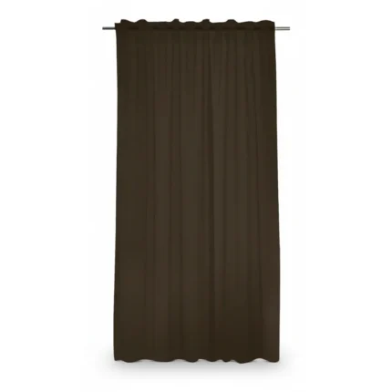 RIDEAU 135 X 260 - RUBAN FRONCEUR/ EFFET CHINE - DAKOTA