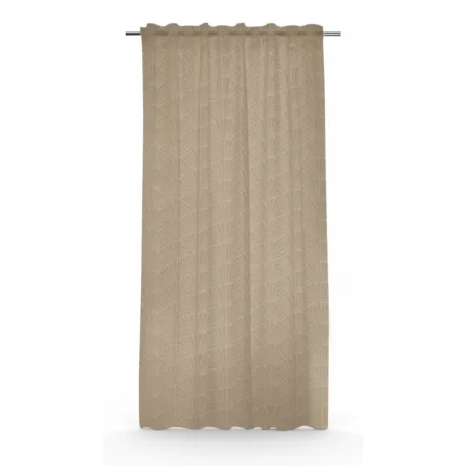 VOILAGE IMPRIME 140 X 280 - RF+PATTES CACHEES - LIN/OR