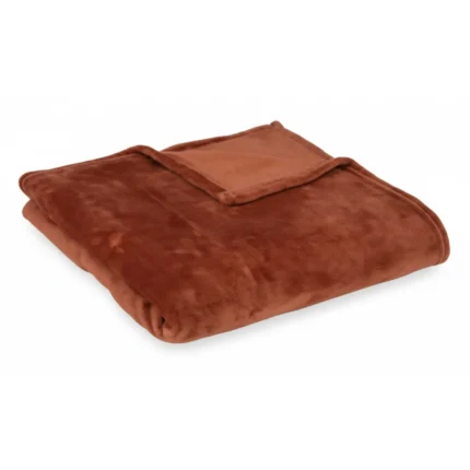 PLAID FLANEL 130 X 180 - UNI - TERRACOTTA