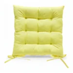 GALETTE MATELASSÉ - 100% POLYESER - OUTDOOR LIME