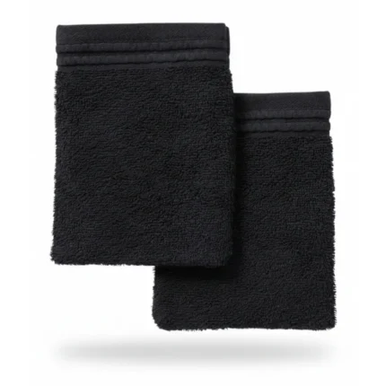 GANTS 16 X 21 CM - 100% COTON EN LOT DE 2 - NOIR
