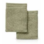GANTS 16 X 21 CM - 100% COTON EN LOT DE 2 - VERT