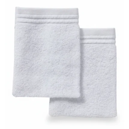 GANTS 16 X 21 CM - 100% COTON EN LOT DE 2 - BLANC
