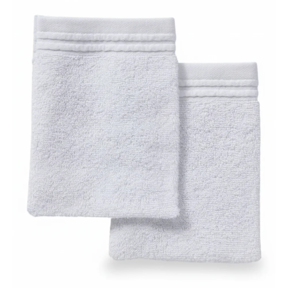AI Generated Product Image GANTS 16 X 21 CM - 100% COTON EN LOT DE 2 - BLANC – Image 1