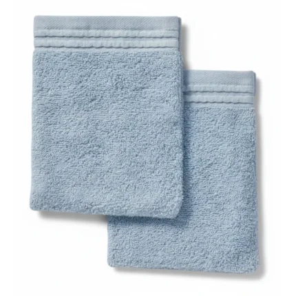 GANTS 16 X 21 CM - 100% COTON EN LOT DE 2 - BLEU