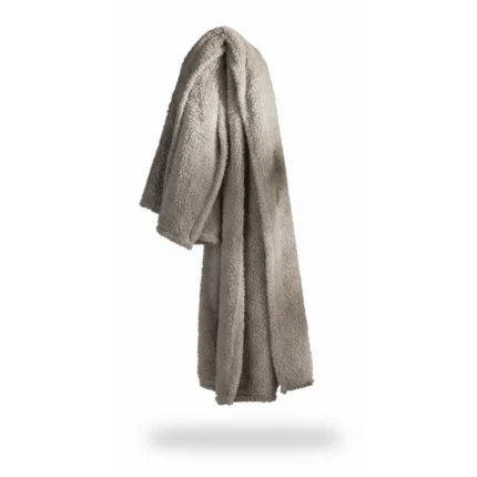 PLAID TEDDY 130 X 180 - 100% POLYESTER - BEIGE
