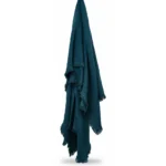 PLAID KALI 150 X 200 - 100% GAZE DE COTON - AVEC FRANGES