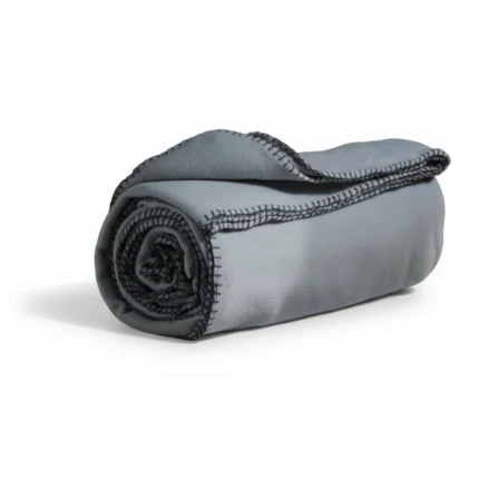PLAID 125 X 150 CM - 100% POLYESTER / POLAIRE - BIEN AU CHAUD