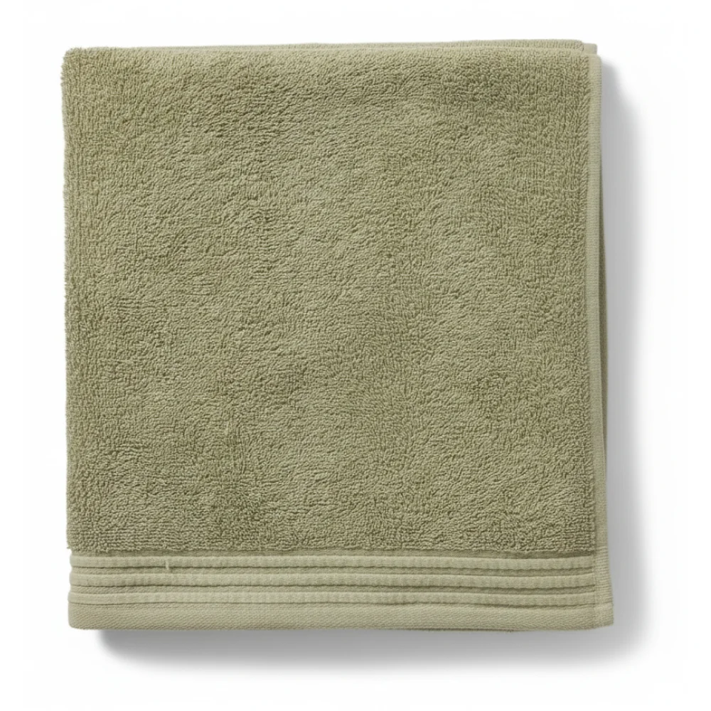 AI Generated Product Image SERVIETTE INVITE 30 X 50 CM - 100% COTON - VERT – Image 1