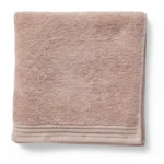 SERVIETTE 50 X 90 CM - 100% COTON - ROSE