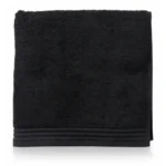 DRAP DE BAIN 70 X 130 CM - 100% COTON - NOIR