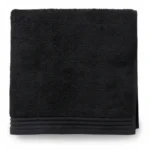 MAXI DRAP DE BAIN 90 X 150 - 100% COTON - NOIR