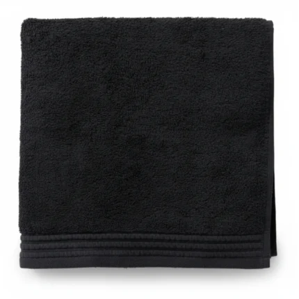 MAXI DRAP DE BAIN 90 X 150 - 100% COTON - NOIR