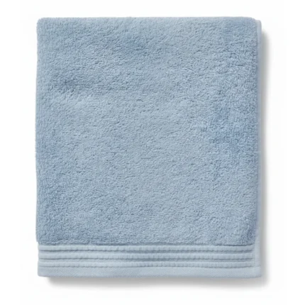 MAXI DRAP DE BAIN 90 X 150 - 100% COTON - BLEU