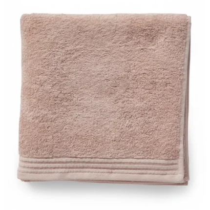 MAXI DRAP DE BAIN 90 X 150 - 100% COTON - ROSE