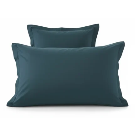 TAIES D'OREILLER 63 X 63 - 100% COTON EN LOT DE 2 - PAON