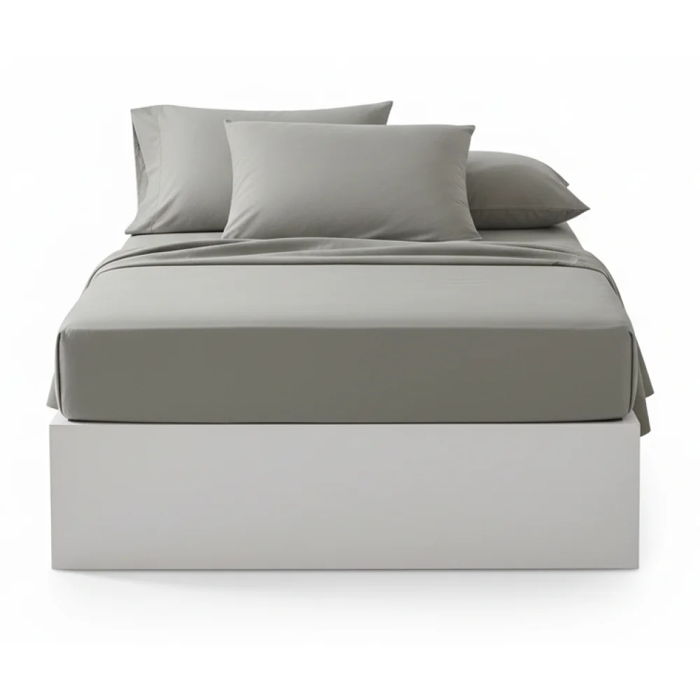 AI Generated Product Image TAIES D'OREILLER 50 X 70 - 100% COTON EN LOT DE 2 - DUNE – Image 1