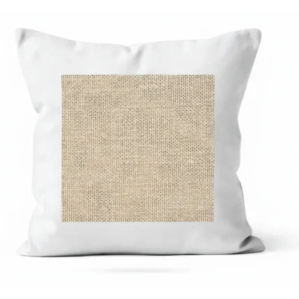 COUSSIN 40 X 40 JUTE - BLANC